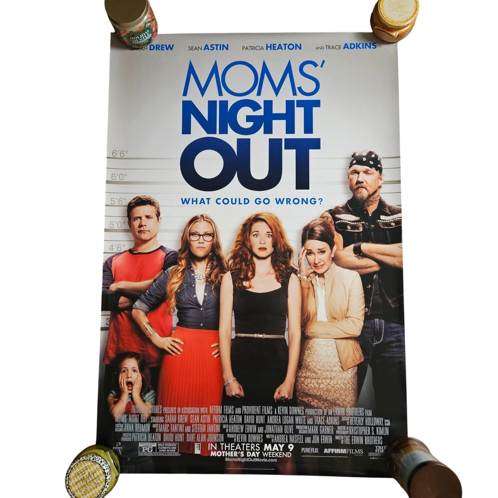 Moms Night Out 2014 Original 27x40 Movie Poster Sarah Drew Sean Astin TriStar